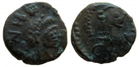 Leo I, 457-474 AD. AE 4. Constantinople mint.