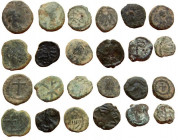 Lot of 12 Late Roman and Vandals coins.