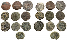 Lot of 10 Islamic coins.