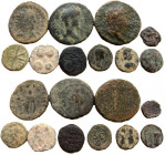 Lot of 10 various ancient coins.