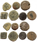 Lot of 7 various ancient coins.