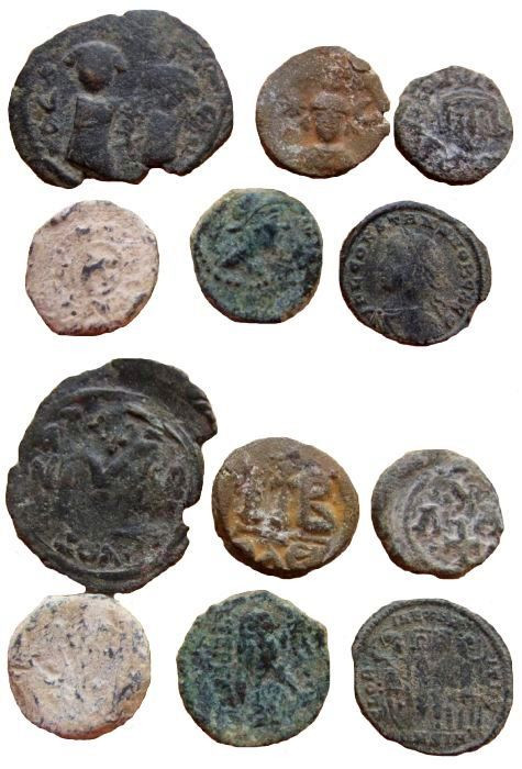 Lot of 6 various ancient coins.
 Lot sold as no return.
From fine to very fine...