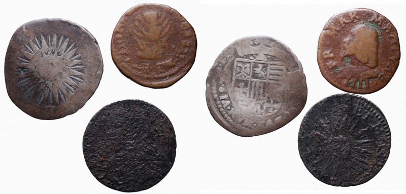 MANTOVA. Lotto di 3 monete da catalogare (notato 7 soldi Ferdinando Gonzaga duca...