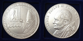 Giovanni Paolo II. Medaglia XXV anno di pontificato 2003. Mb (49,1g - 50mm)- qFDC