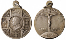 PIO XI. Medaglia Anno santo 1933 gr. 4,97 mm 21,8