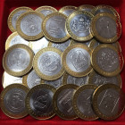 ESTERE - Russia. Lotto di 27 monete da 10 rubli tutte tipologie diverse. FDC