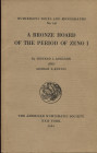 ADELSON H. L. – KUSTAS G. L. - A bronze hoard of the periodo f Zeno I. N.N.A.M. 148. New York, 1962. Pp. 89, tavv. 2. Ril. ed. buono stato.