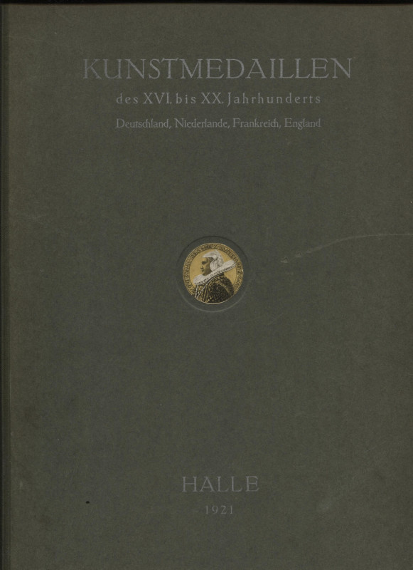 RIECHMANN A. & CO. Auktionkatalog XVIII Coll. Harmening; kunstmedaillen des XVI ...