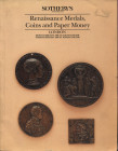 SOTHEBY'S. Italian Renaissance medals, ancient, english and foreign coins. London, 23 - May - 1988. pp.100, nn. 1152, tavv nel testo. ril. editoriale,...