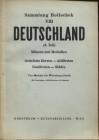 DOROTHEUM. – WIEN, 9 – October, 1958. Sammlung Karl Hollschek. VIII. Deutschaland, Teil. 3. Pp. 62, nn. 2582 – 3721, tavv. 8. Ril. ed. lista prezzi ag...