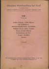 KRESS K. – Auktion 143. Munchen, 27 – Mai, 1968. Munzen antike und meittelalters...... pp. 74, nn. 5403, tavv. 12. Ril. ed. buono stato.
