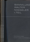 MUNZEN UND MEDAILLEN – BANK LEU & CO. – Basel 1965-1967. Sammlung Walter Niggler. 4 parti completa. Griechische, Romische republik, kaiserzeit, griech...
