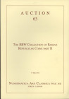 NAC – NUMISMATICA ARS CLASSICA. Auction no. 63. The RBW collection of Roman Republican Coins. Part. II. Zurich, 17 May 2012. Brossura ed., pp. 147, lo...