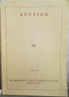 NAC – NUMISMATICA ARS CLASSICA. Auction no. 64. Greek, Roman and Byzantine Coins. Zurich, 17-18 May 2012. Brossura ed., pp. 440, lotti 2232, ill a col...