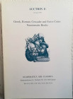 NAC – NUMISMATICA ARS CLASSICA. Zurich – Auction E – 4th April 1995 – Greek, roman, cruseder and Swiss coins. Numismatic books. Lots 3471