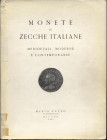 RATTO M. - Milano, 27 – Maggio, 1963. Monete di zecche italiane medioevali e moderne. Pp. non num. nn. 894, ill. in tavv. nel testo. ril. ed. sciupata...
