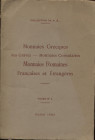 RATTO M. – Paris, 23 – Juin, 1932. Collection de m. B. Monnaies grecques, Aes Grave – Monnaies consulaires, monnaie romaines, francaise et entrangeres...