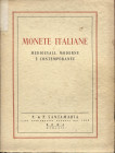 SANTAMARIA P&P. – Roma, 5 – Aprile, 1962. Monete italiane medioevali, moderne e contemporanee. Pp. 58, nn. 967, tavv. 70. Ril. ed sciupata, interno ot...