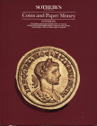SOTHEBY’S. – London, 29 – September, 1988. Ancient coins, islamic, english, bankonotes. Pp. 107, nn. 1049, tavv. 29. Ril. editoriale, buono stato, lis...