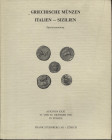 STERNBERG F. AG. Auktion, XXXI. Zurich, 27 – Oktober, 1996. Griechischen munzen ; Italien – Sizilien. Pp. 51, nn. 932, tavv. 35+ 1 a colori.ril. edito...