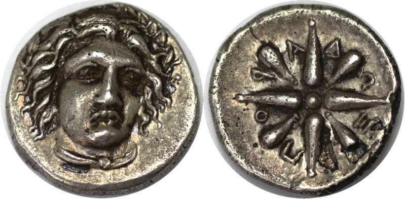 Griechische Münzen, CARIA. SATRAPEN. Pixodaros, 340-334 v. Chr. AR 1/4 Drachme (...