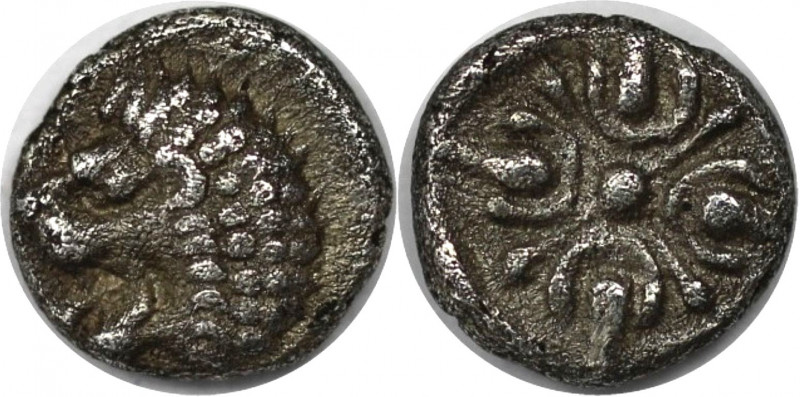 Griechische Münzen, CARIA. Hekatomnos, ca. 391 - 377/76 v. Chr. Hemiobol, ca. 39...