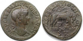 Römische Münzen, MÜNZEN DER RÖMISCHEN KAISERZEIT. Pisidia, Antiochia. Gordianus III. AE, 238-244 n. Chr. (26.89 g. 33.5 mm) Vs.: IMP CAES M ANT GORDIA...