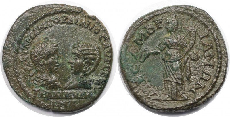 Römische Münzen, MÜNZEN DER RÖMISCHEN KAISERZEIT. Thrakien, Mesembria. Gordianus...