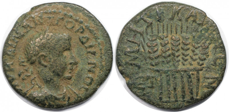Römische Münzen, MÜNZEN DER RÖMISCHEN KAISERZEIT. Cappadocia, Caesarea. Gordianu...