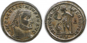 Römische Münzen, MÜNZEN DER RÖMISCHEN KAISERZEIT. Licinius I. (308-324 n. Chr). Follis (3.49 g. 22 mm). Vs.: IMP LIC LICINIVS PF AVG, Kopf mit Lorbeer...