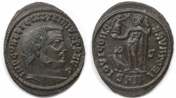 Römische Münzen, MÜNZEN DER RÖMISCHEN KAISERZEIT. Licinius I. (308-324 n. Chr). Follis (3.88 g. 23 mm). Vs.: IMP C VAL LICIN LICINIVS PF AVG, Kopf mit...