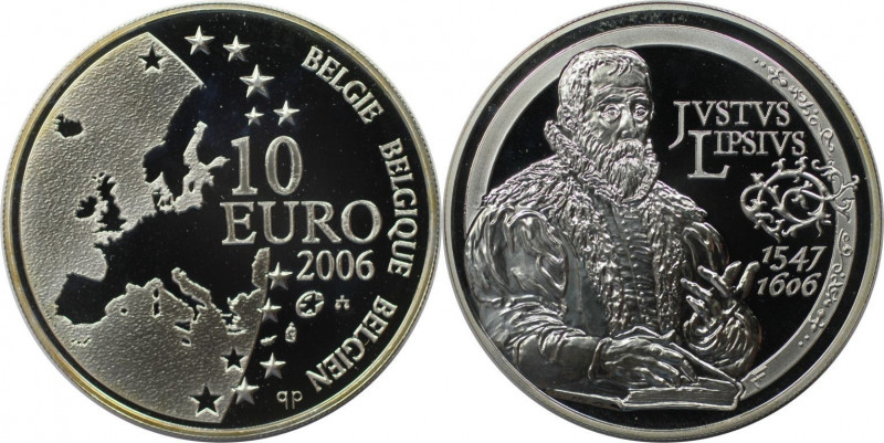 Europäische Münzen und Medaillen, Belgien / Belgium. 400. Todestag von Justus Li...