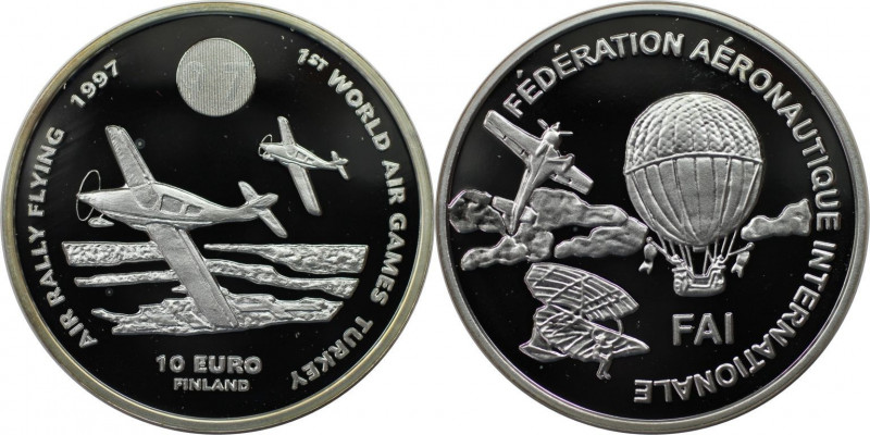 Europäische Münzen und Medaillen, Finnland / Finland. "FAI World Air Games". Med...