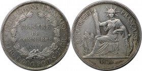 Europäische Münzen und Medaillen, Frankreich / France. Französisch Indochina. Piastre 1926 A, Silber. KM 5a.1. Fast Vorzüglich