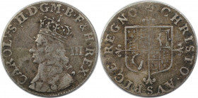 Europäische Münzen und Medaillen, Großbritannien / Vereinigtes Königreich / UK / United Kingdom. Charles II. (1660-1685). 3 Pence ND (1660-62), Silber...