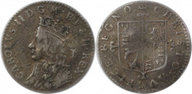 Europäische Münzen und Medaillen, Großbritannien / Vereinigtes Königreich / UK / United Kingdom. Charles II. (1660-1685). 1 Penny 1660-1662. KM 397. S...