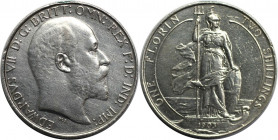 Europäische Münzen und Medaillen, Großbritannien / Vereinigtes Königreich / UK / United Kingdom. Edward VII. (1901-1910). 1 Florin (2 Shillings) 1903,...