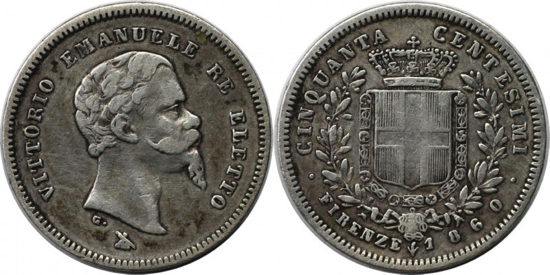 Europäische Münzen und Medaillen, Italien / Italy. EMILIA. Vittorio Emanuele II....