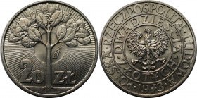 Europäische Münzen und Medaillen, Polen / Poland. Volksrepublik. 20 Zlotych 1973 Proba, Kupfer-Nickel. KM Pr214. Stempelglanz