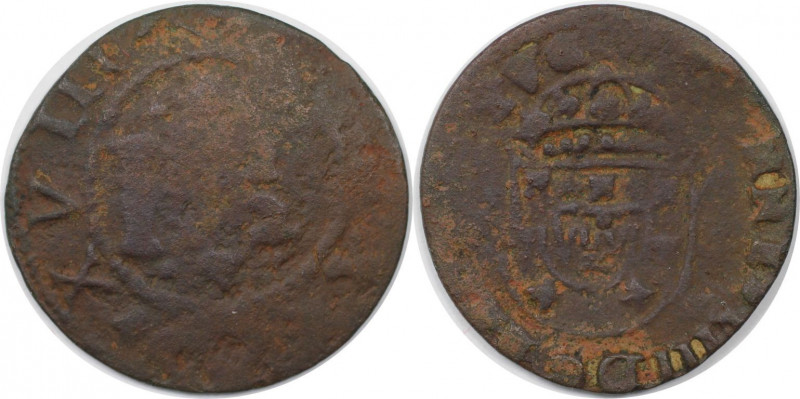 Europäische Münzen und Medaillen, Portugal. Joao IV. 1-1/2 Reis ND (1640-1656), ...