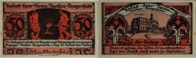 Banknoten, Deutschland / Germany. Notgeld Vaethen-Tangerhütte (Provinz Sachsen / Sachsen-Anhalt). 50 Pfennig 1921. G/M 1357.2. II