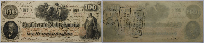 Banknoten, USA / Vereinigte Staaten von Amerika, Konförderierte Staaten von Amer...