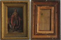 Kunst und Antiquitäten / Art and antiques. Ölgemälde. Motive: Römischer Legionär. Maße Gemälde: 52.5 x 33 cm. Maße mit Rahmen: 78 x 60 cm. Öl auf Lein...