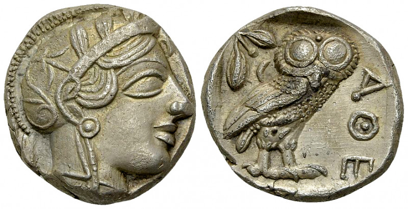 Athens AR Tetradrachm, c. 440s BC 

Attica, Athens. AR Tetradrachm (23-24 mm, ...