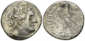Ptolemaios II Philadelphos AR Tetradrachm, Alexandria 

Ptolemaic Kings of Egypt. Ptolemaios II Philadelphos (285-246 BC). AR Tetradrachm (25-27 mm,...