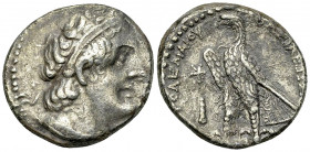 Ptolemaios II Philadelphos AR Tetradrachm, Tyre 

Ptolemaic Kings of Egypt. Ptolemaios II Philadelphos (285-246 BC). AR Tetradrachm (26-27 mm, 13.95...