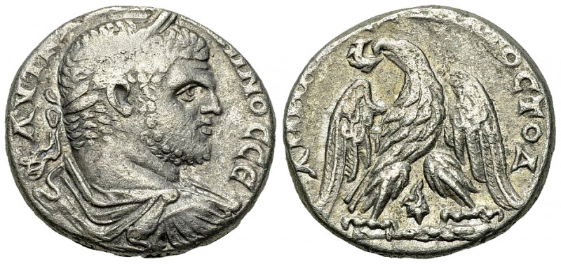 Caracalla BI Tetradrchm, Tyre 

Caracalla (198-217 AD). BI Tetradrachm (24-25 ...