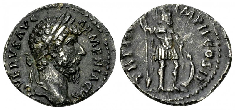 Lucius Verus AR Denarius, Mars reverse 

Lucius Verus (161-169 AD). AR Denariu...