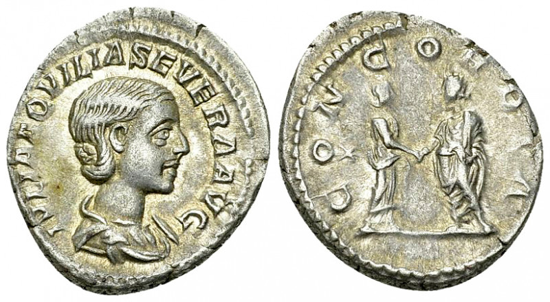 Aqulia Severa AR Denarius, rare 

Elagabalus (218-222 AD) for Aquilia Severa A...