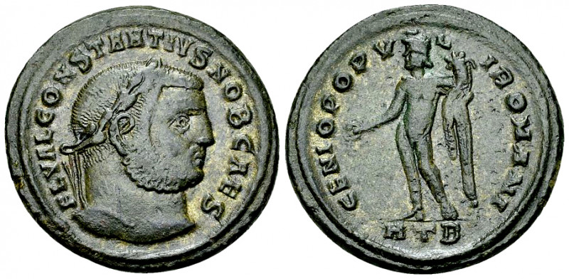 Constantius I Caesar AE Nummus, Heraclea 

Constantius I Caesar (293-305 AD). ...